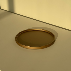 Svuotatasche Orbis metallizzato in legno