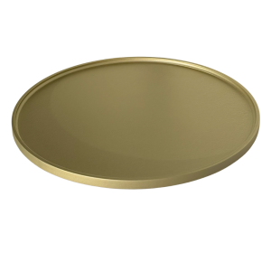 Vassoio Orbis metallizzato in legno